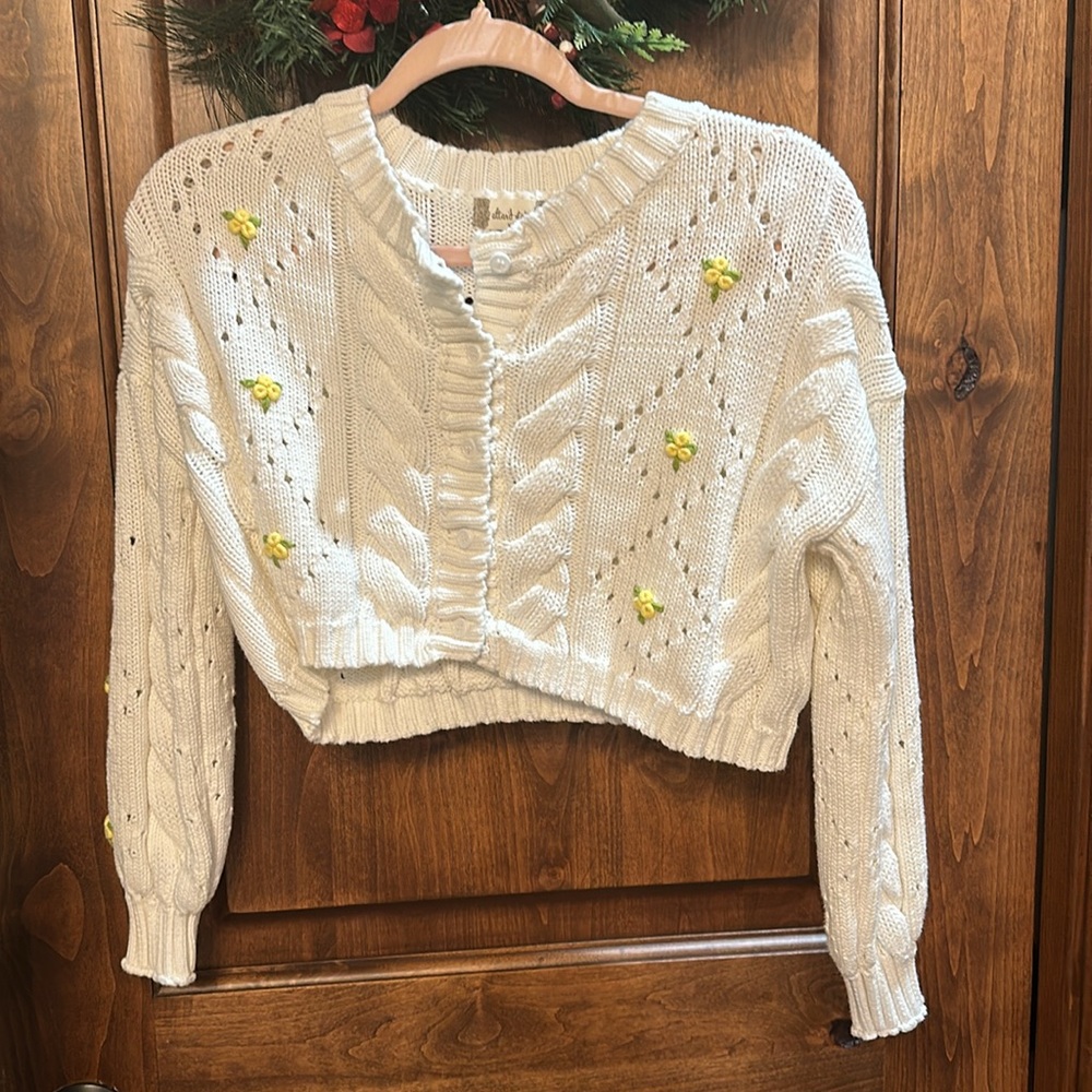Altar’d State embroidered cardigan